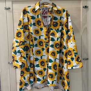 La Vie Style House Oversized Button Down Shirt